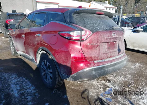 2018 Nissan Murano S z USA, uszkodzony, nr VIN 5N1AZ2MH9JN146998